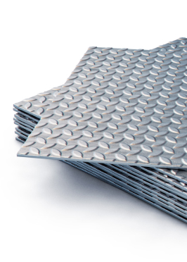 Лист рифленый 6х1250х2500 AISI 304