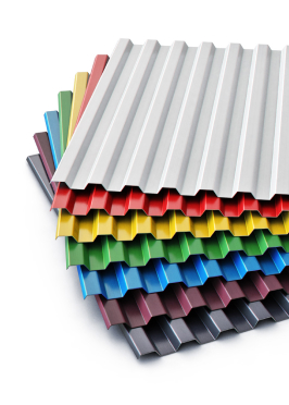 Профнастил с полимерным покрытием НС 35 0.5х1090 8017-шоколадно-коричневый